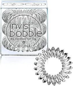 Invisibobble gomas de pelo espiral transparente Crystal Clear Original x3 - Gomillas para pelo - mujer - sin marca