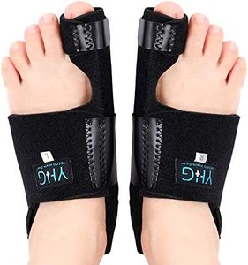 Bunion Splint Lisseur gros orteil, correcteur orthopédique réglable d'oignon, attelle légère de nuit Hallux Valgus pour le soulagement de l'état des oignons et de la douleur, 1 paire