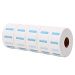 Leevia 5 Rolls Barber Neck Tape Disposable Neck Protection Paper Strips, Hairdressing Collar Stretchy Neck Covering Paper Towel for Barber Salon Hairdressing Hair Styling Tools