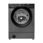 Haier Series 6 Integrated Washer Dryer, 9kg Wash + 6kg Dry, 1600 RPM, A Rated Wash, D Rated Combined, Inverter Motor, Wi-Fi & hOn App, Graphite and Black, 60x53x82 cm - BHA6S696M6DB9R80