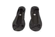 Wedding Mates After Party roll up Shoe (6-7, Black)