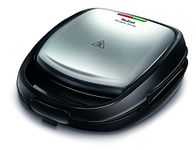 TEFAL SW341D12 700W Black, Stainless Steel Toaster, Metal