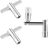 WELANE Drum Keys, 3 PCS Universal Metal Drum Key Tuner and Speed Key - Percussion Hardware Tool