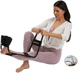 IdealStretch Original - Hamstring, Lower Back & Calf Stretcher - Knee Extension & Pain Relief - Flexibility Tool with Wedge Combo & Instructional DVD