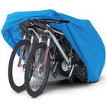 Favoto Bike Cover Outdoor Waterproof Bicycle Cover Thicken Oxford Windproof UV Sun Snow Dustproof with Lock Hole Storage Bag for Mountain Road City Bike Beach Cruiser Sport Bike