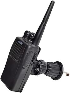 HYSHIKRA Car Radio Holder, Air Vent Car Mounting, Car Hands Free Clamp Cradle Vehicle Compatible with Baofeng UV5R Retevis Motorola Talkabout Yaesu Kenwood CB Two Way Radio Walkie Talkie