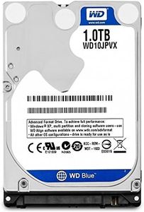 WD 2016 New Blue 1TB 2.5 inches Laptop Notebook Internal SATA 6Gb/s Hard Drive 9.5mm Height 5400RPM Model WD10JPVX