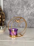 CraftVatika Tealight Candle Holder for Home Diwali Decoration Gift Items Iron Bird Tea Light Candle Holders Stand for Table Top Indoor Outdoor Decor (5 Box)