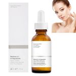 Retinol 1% in Squalane 30ml-Retinol Serum High Strength for Face Reduce Fine Lines & Wrinkle丨Hyaluronic Acid Serum for Face Plump & Smooth Skin丨Retinol Face Moisturiser for All Skin Types