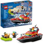 LEGO City Fire Rescue Boat 60373, T