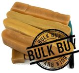Himalayan Yak Cheese Dog Chew - Himalayan Dog Chew - *(Large 8 Count)* - (Small-M-L-XL-Jumbo) - Cheese Bones for Dogs - Long Lasting Dog Treats for Aggressive Chewers - Sherpa Chew