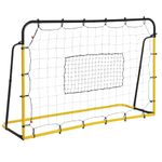 Soozier 6' x 4' Soccer Rebounder, Soccer Goal with 5 Angle Adjustable for Baseball Basketball Training