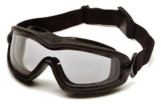 Pyramex Safety V2G-XP GB6410SDT Protective Goggles Dual Thermal Lenses for Extreme Temperature Fluctuations