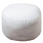 Pouf Ottoman Filling ,Footstool Filler, Polyfill Stuffing,Pouf Stuffing,Pouf Ottoman Filler,Pouf Insert,Bean Bag Filler,20x20x12 Inches Round Poof Filler, Floor Bean Bag Chair Stuffing (Pouf Filling)