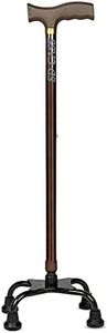 4 Leg Aluminum Walking Stick for Old Age People, Senior Citizen & Patients Walking Stick for men/women/old age people
