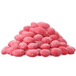 Sanded Wild Cherry Drops by Cambie | 2 lbs of Old Fashioned Hard Candy | Bulk Cherry Candy | Nostalgic Sanded Cherry Drops Packaged Fresh in a Resealable Pouch | 2 lb