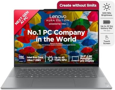 Lenovo Smartchoice Yoga Slim 7 Aura Edition, Intel Core Ultra 7 258V, 47 Tops, Copilot+ AI PC, 32GB RAM, 1TB SSD, 15"(38.86cm), Windows 11, MS Office Home 2024, Grey, 1.53Kg, 83HM004NIN, AI Laptop