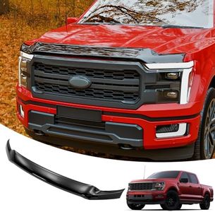 Maxzina Hood Protector Compatible with 2021-2025 Ford F150 XL/STX/XLT/Lariat Hood Shield ABS Plastic Hood Deflector Hood Guard for 2024 F-150 Accessorie (Glossy Black)