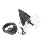 Long Range Listening Device, Parabolic Listening Device 8X Parabolic Microphone Monoculars HD Birds Watching and Listening Dish Sound Amplifier Listening Device for Bird Recording Observing
