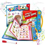 LAALIYA Learn and Play Sound Book for Kids Interactive Learning 1 Year Old Boy Birthday Gifts Useful Ideas Audio 1-3 Musical Phonetics Level Sensory 2-5 Tous1+ Early Spark Activity Touch Listen