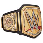 Octal - Undisputed Championship Title Belts Adult Wrestling Replica - 6mm Real Gold Coated Removable Metal Plate Genuine Leather (Black)