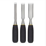 Stanley 16-150 150 Series Short Blade 3-Piece Wood Chisel Set