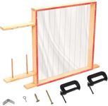 All-in-One Tufting Frame for Beginners,Rug Tufting Frame,27.5"x 27.5",Tufting Frame for Rug Making,Tufting Supplies,Rug tufting Supplies with Stand & Clip