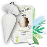 CamPure Camphor Cone (Bhimseni) Pack Of 2-100% Organic | Air Freshener For Car, Wardrobe, Office Cabin's, Drawers, Travel Bag & Bathroom