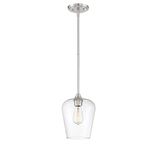 Savoy House 7-4036-1-SN Octave 1-Light Satin Nickel Mini Pendant (0" W x 11"H)