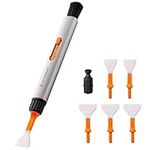 K&F Concept 9-1 Lens Cleaning Pen Kit, (Cleaning Brush*1+Carbon Tip*2+APS-C Cleaning Swab*2+Full-Frame Cleaning Swab*4 Cleaning Brush) Profession Replaceable Cleaning for Camera AR VR Telescope Drone