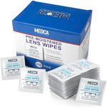 Lens Cleaning Wipes - [210 Pack] Pre Moistened Cleansing Tissues & Cloths and Individually Wrapped Eyeglass Cleaner Wipe Pads for Phones, Tablet Screens, Helps Clean Cameras, Electronics, Photo Lens and Optics