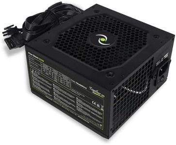 Tecnoware Power Systems - Silent 650 ATX Power Supply 5" Silent Fan Over Voltage Protection 3 x SATA 1 x 24 Pin 1 x 12V 4+4 Pin 3 x Molex CE & Rohs Certified, 650