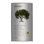 Odysea Greek Extra Virgin Olive Oil PGI Chania, 3 l (Pack of 1)