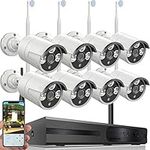 Wireless Security Camera System Ful