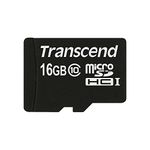 Transcend TS16GUSDC10 16GB Class 10 microSDHC Memory Card