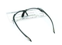 Honeywell Uvex Safety Products A900 +1.5 Diopters, Black Frame Clear Lens, Anti-Scratch Coating