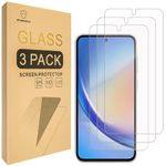 Mr.Shield Screen Protector Compatible with Samsung Galaxy A35 5G [Tempered Glass] [3-Pack] [Japan Glass with 9H Hardness]