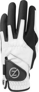 Zero Friction Men's Compression Synthetic Right Hand Universal Fit Golf Glove, One Size, White, GL00025