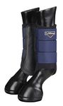 LeMieux Grafter Brushing Horse Boots - Protective Gear and Training Equipment - Equine Boots, Wraps & Accessories (Ink/Medium)