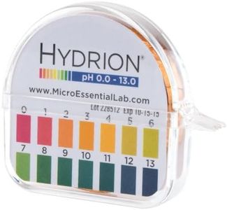 Hydrion Ph Paper (93) with Dispenser and Color Chart - Full Range Insta Chek ph- 0-13