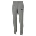 Puma Men's Regular Track Pants (58674603_Medium Gray Heather_XXL)