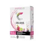 CELSIUS Dragonfruit Lime On-the-Go Powder Stick Packs, 14 Count (Pack of 1)