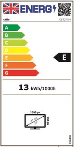 Cello 19" LED TV – Compact HD Display for Small Spaces