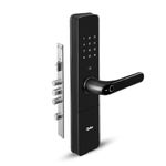 QUBO Smart Door Lock Select from Hero Group | 6-Way Unlocking | Fingerprint | PIN | RFID Access Card | Bluetooth Mobile App | Mechanical Key | OTP Access | 2 Years Brand Warranty | (Black)