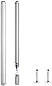 Bimahoo 2Pcs Stylus Pen For Samsung Galaxy Tab A7/A8/A8Plus/A9/A9Plus,S Pen Compatible With Ios/Android/Windows And Other Series Of Capacitive Screen Digital Devices (Silver)