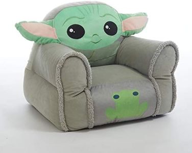 Idea Nuova Star Wars Mandalorian Featuring The Child Sillón puf, Poliéster, Multicolor, Small