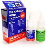 Pasco Strongest Super Glue Plastic Glue Glass Glue Ceramic Glue Repair Metal Glue Plastic Bumper Repair Kit Car Glue Plastic Weld Wood Glue Heavy Duty Glue for Glass Made in Germany