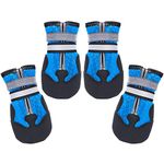 Ulandago Breathable Mesh Dog Boots Nonslip Soft Sole for Medium Large Dogs