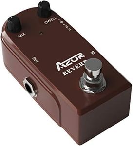 AZOR AP311 Spring Reverb Guitar Effect Pedal with True Bypass Aluminium alloy case