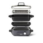 Cuisinart Cooking, 5 in 1 multicooker, grill, fry, steam, simmer and cook, non-stick, midnight gray, GRMC3E